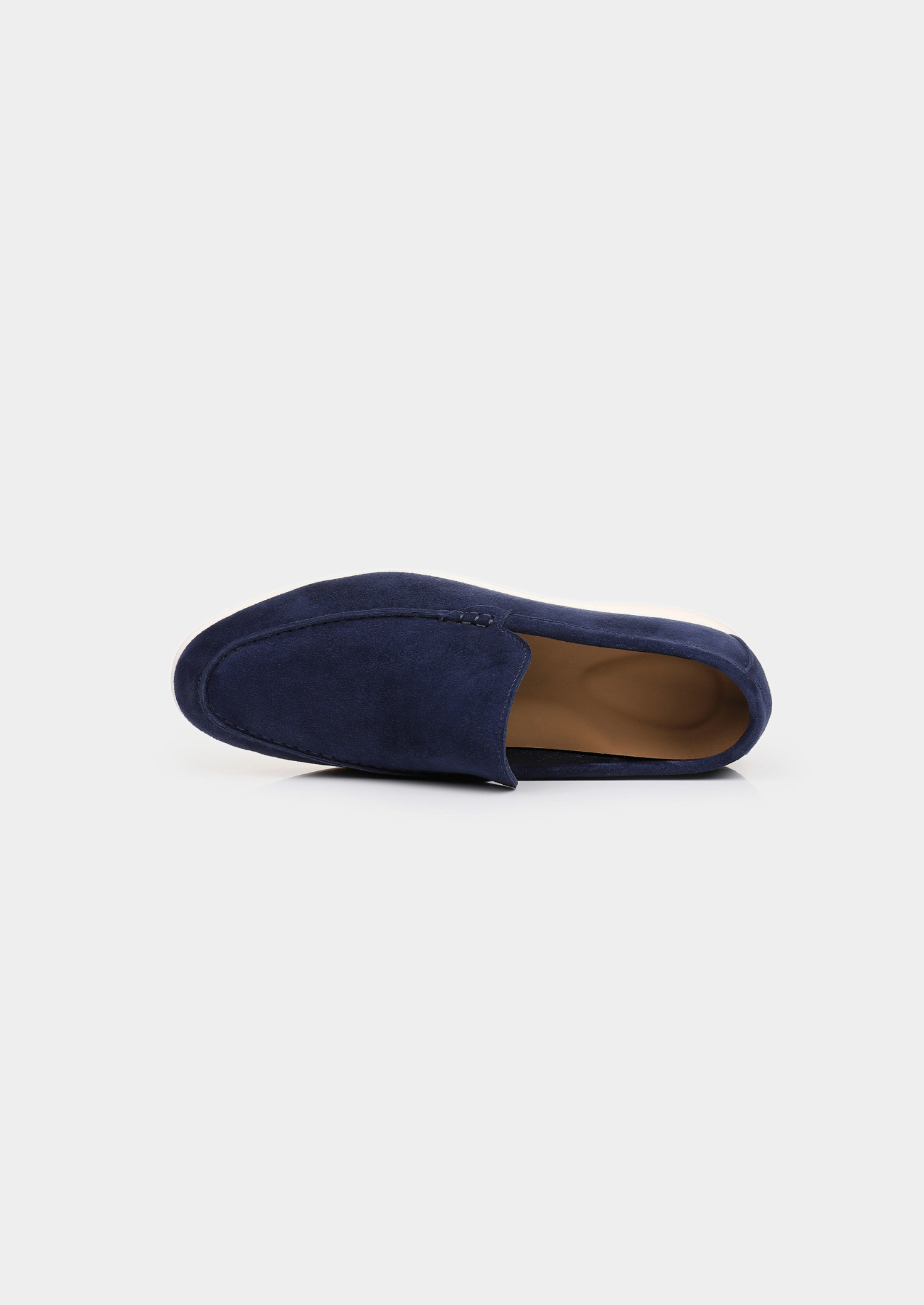 Herren Loafer Marineblau - Wildleder Schlupfschuh