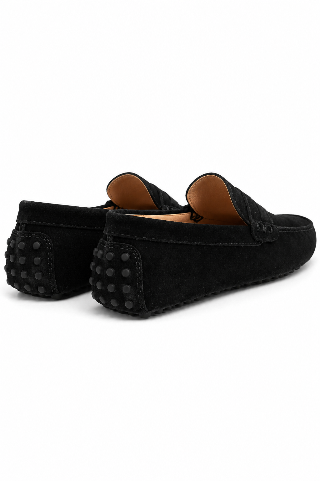Herren Driver Mokassins Schwarz – Penny-Design