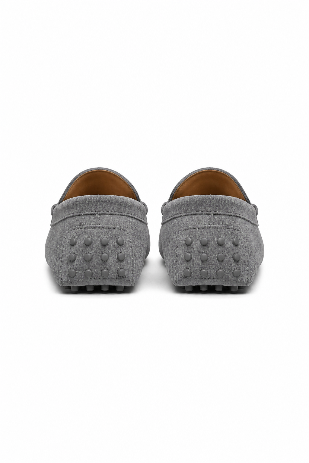Herren Driver Mokassins Grau – Penny-Design