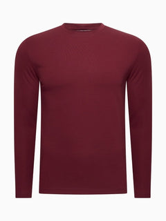 Longsleeve Herren – Cherry Red