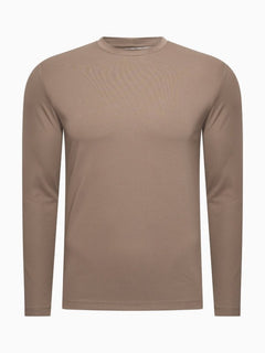 Longsleeve Herren – Desert Taupe