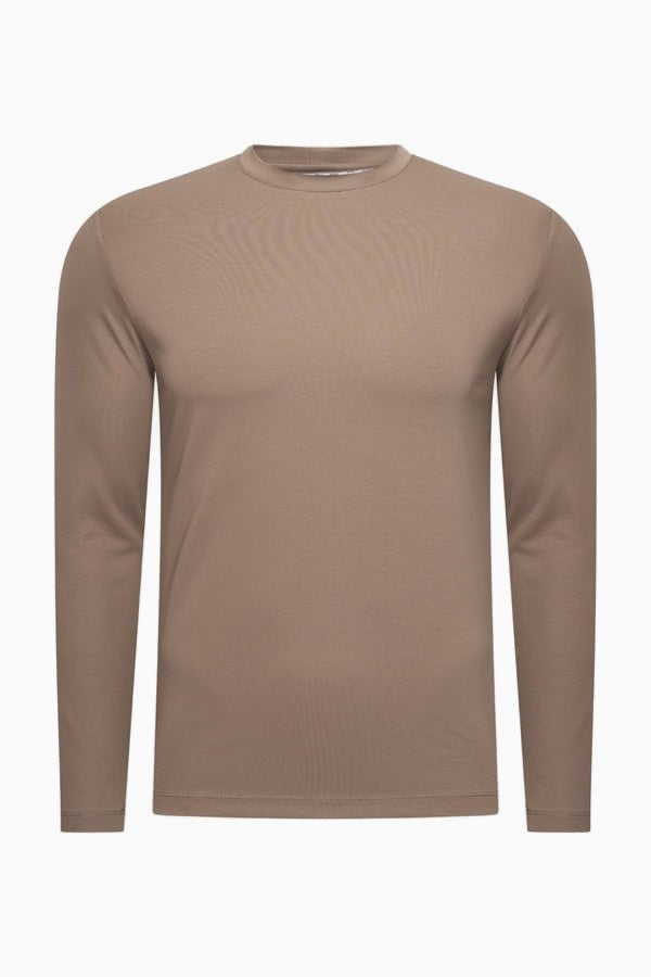 Longsleeve Herren – Desert Taupe