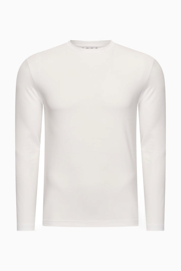 Longsleeve Herren – Ivory White