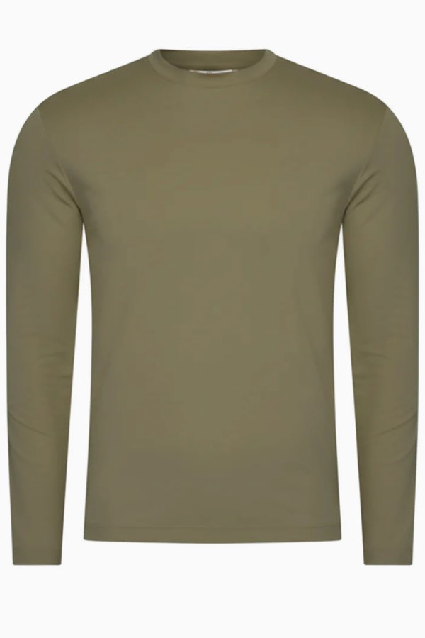 Outfit-Set Herren – Olive Grove & Soft Sand (mit Longsleeve)