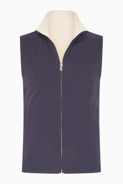 Wendegilet Herren – Deep Navy & Soft Sand