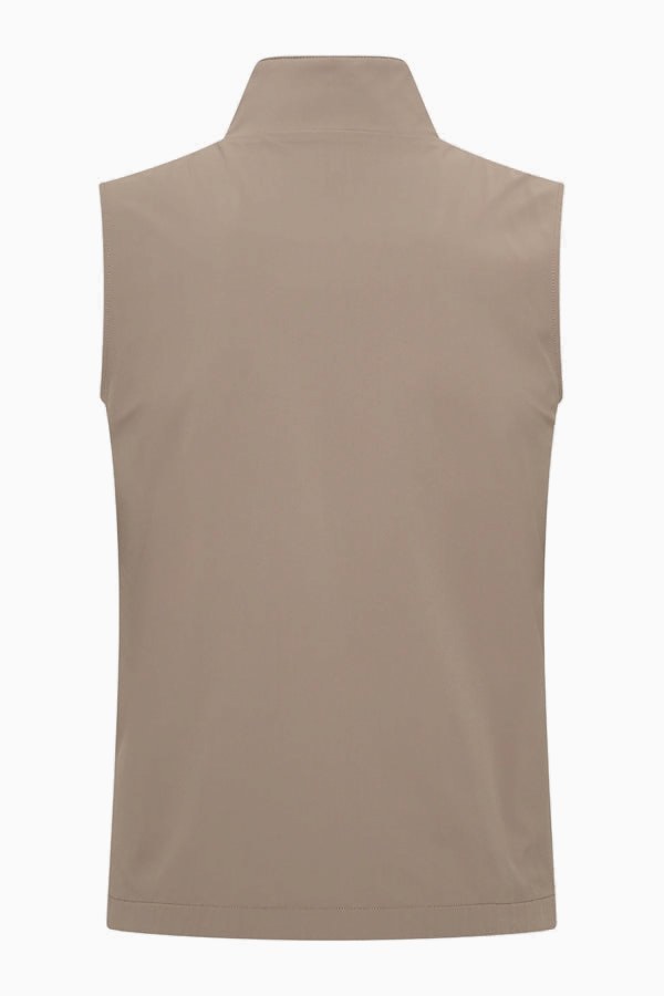 Wendegilet Herren – Rich Espresso & Desert Taupe