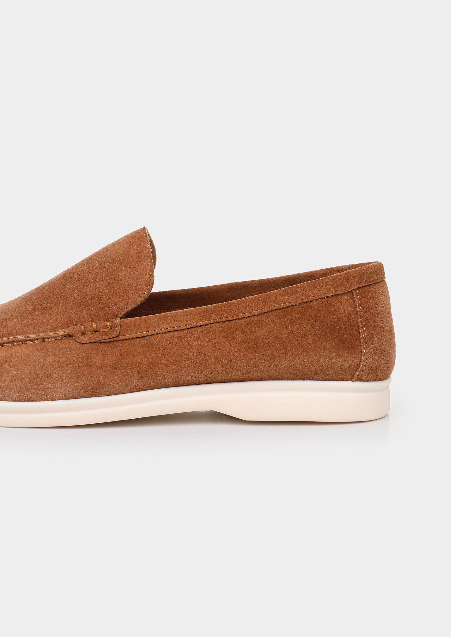 Herren Loafer - Stilvolle Wildleder Slipper in Karamell