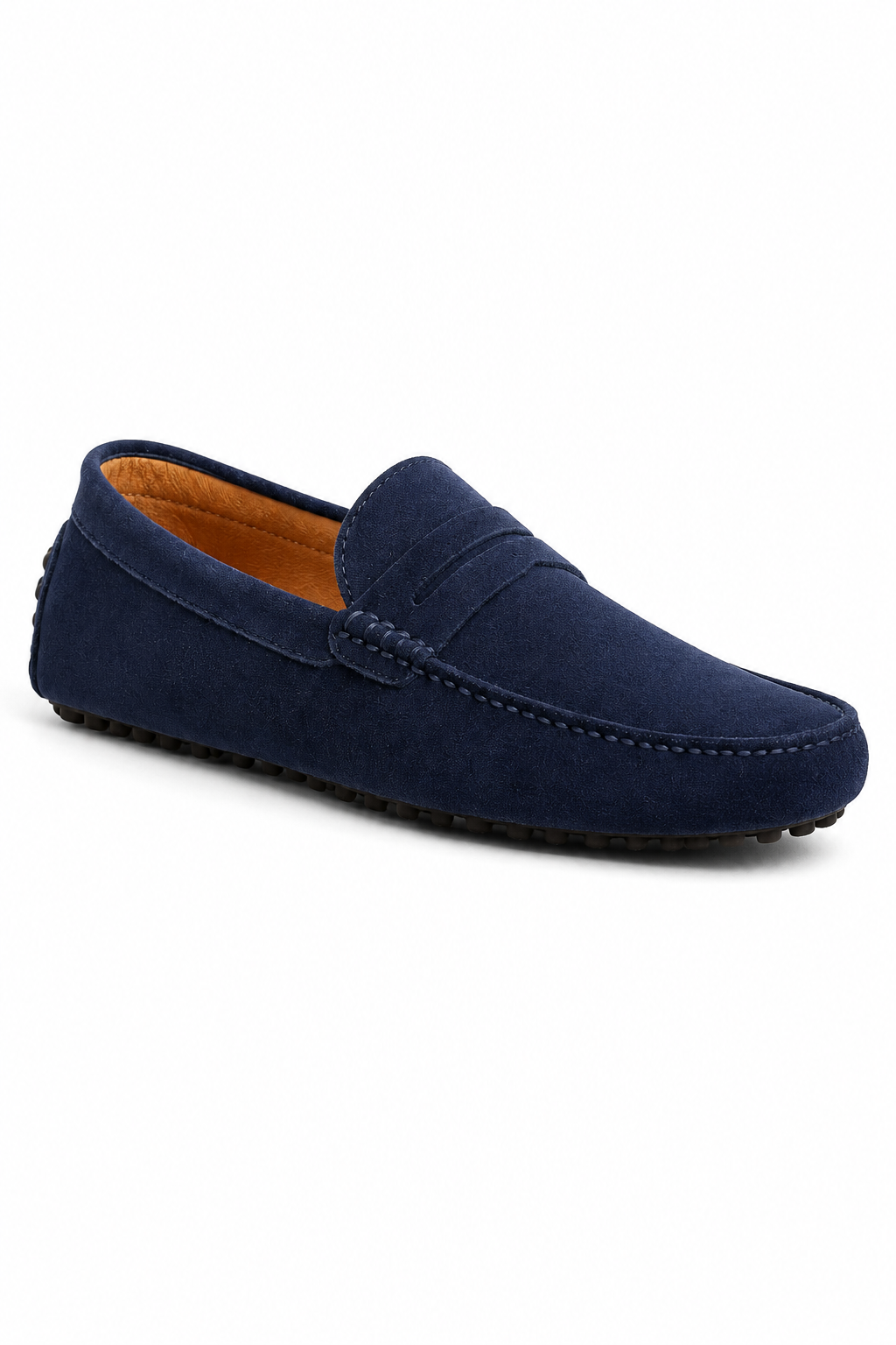 Herren Driver Mokassins Dunkelblau – Penny-Design