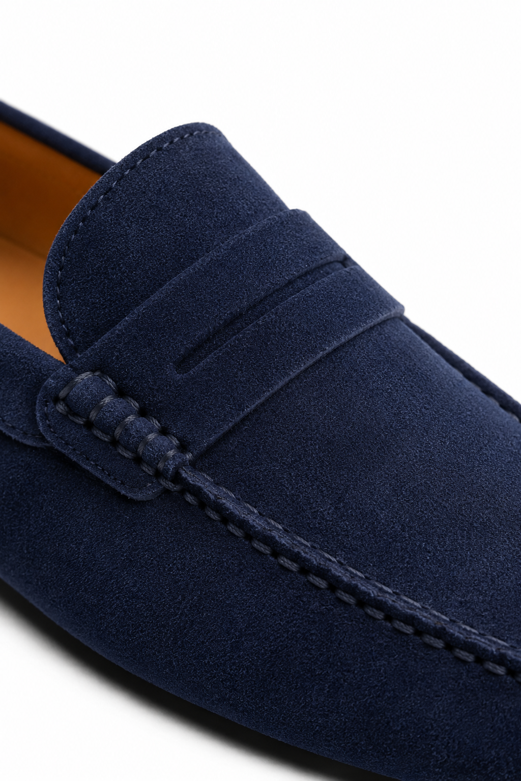 Herren Driver Mokassins Dunkelblau – Penny-Design