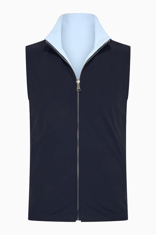 Outfit-Set Herren – Deep Navy & Sky Blue (mit Longsleeve)