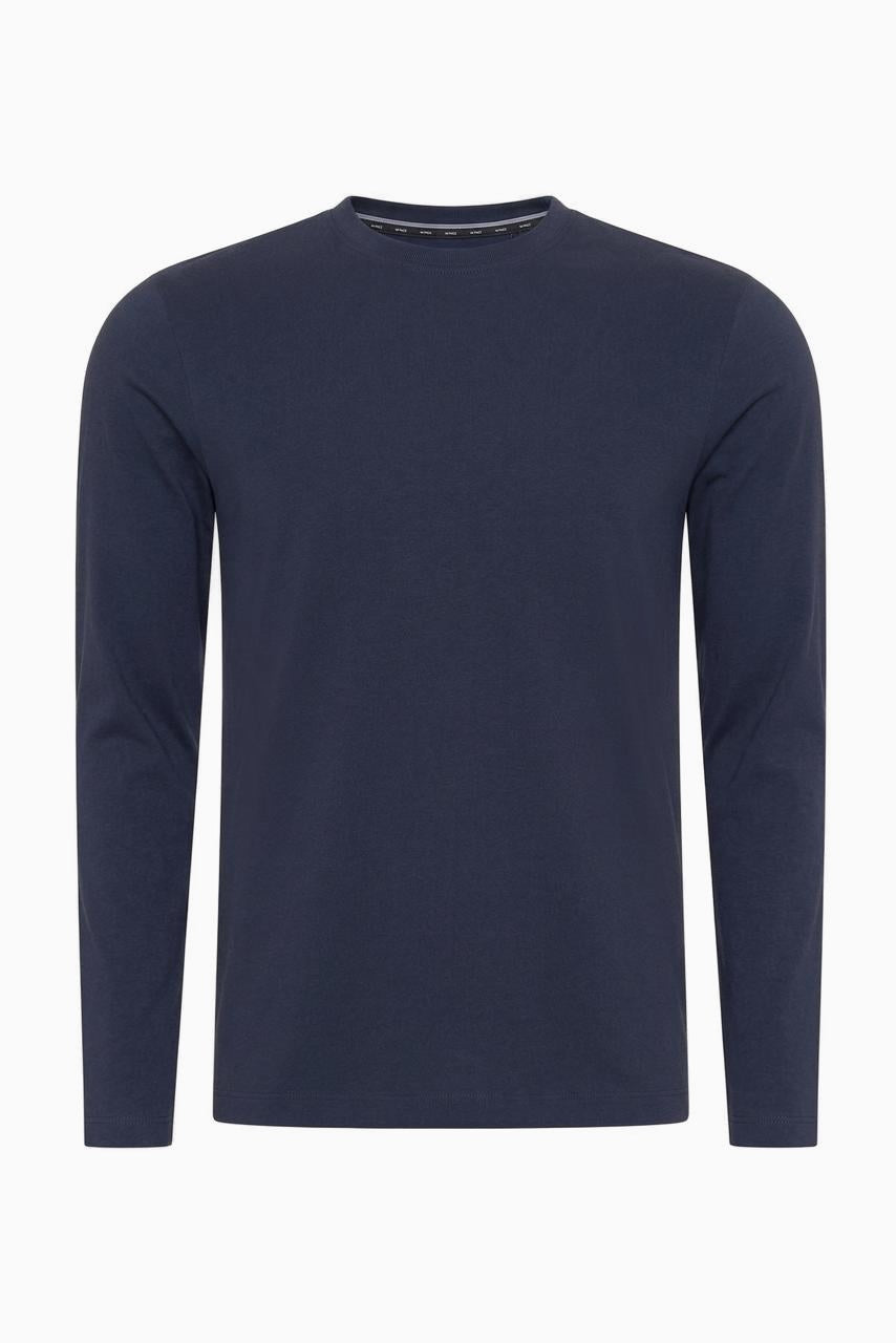 Outfit-Set Herren – Deep Navy & Sky Blue (mit Longsleeve)