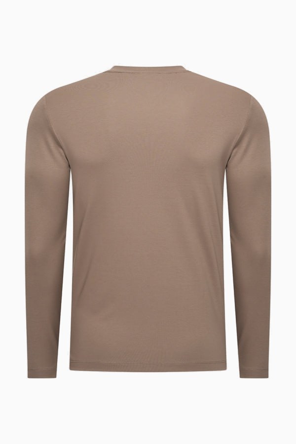 Longsleeve Herren – Desert Taupe