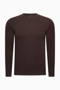 Longsleeve Herren – Rich Espresso