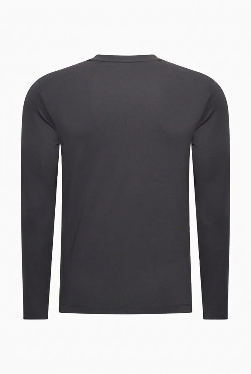 Beyoda Longsleeve Herren Graphite Grey — Ärmel-Detail