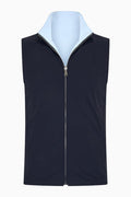 Wendegilet Herren – Deep Navy & Sky Blue