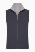 Wendegilet Herren – Graphite Grey & Stone Grey