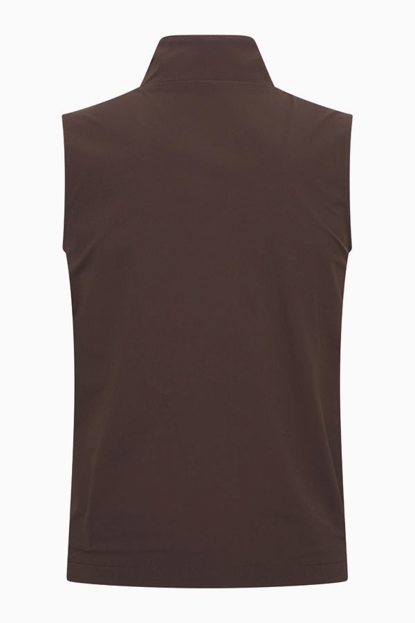 Wendegilet Herren – Rich Espresso & Desert Taupe