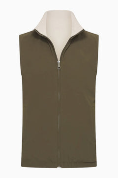 Wendegilet Herren – Olive Grove & Soft Sand